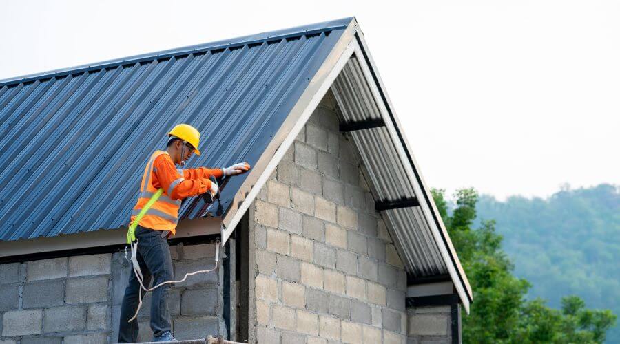 Professional gutter cleaning in Mulberry Grove, IL